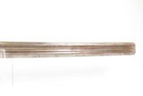 BRITISH Antique W.P. JONES 13 Gauge Double Barrel Perc SHOTGUN Side by Side With GERMAN SILVER STAG THEMED PATCHBOX - 6 of 23