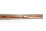 BRITISH Antique W.P. JONES 13 Gauge Double Barrel Perc SHOTGUN Side by Side With GERMAN SILVER STAG THEMED PATCHBOX - 4 of 23