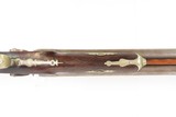 BRITISH Antique W.P. JONES 13 Gauge Double Barrel Perc SHOTGUN Side by Side With GERMAN SILVER STAG THEMED PATCHBOX - 11 of 23