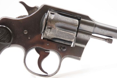 COLT “OFFICIAL POLICE” .38 Special Double Action SELF DEFENSE Revolver C&RWith “L.P.B. No. 14” Stamped on the Butt - Image 4 of 20