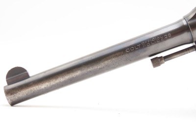 COLT “OFFICIAL POLICE” .38 Special Double Action SELF DEFENSE Revolver C&RWith “L.P.B. No. 14” Stamped on the Butt - Image 15 of 20