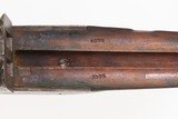 ENGLISH Antique R. HUGHES 14 Bore Double Barrel Percussion SHOTGUN ENGRAVED British SIDE x SIDE with GAME SCENE ENGRAVING - Image 19 of 25