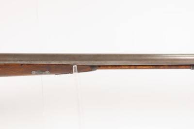 ENGLISH Antique R. HUGHES 14 Bore Double Barrel Percussion SHOTGUN ENGRAVED British SIDE x SIDE with GAME SCENE ENGRAVING - Image 4 of 25