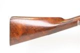 ENGLISH Antique R. HUGHES 14 Bore Double Barrel Percussion SHOTGUN ENGRAVED British SIDE x SIDE with GAME SCENE ENGRAVING - Image 6 of 25