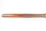 ENGLISH Antique R. HUGHES 14 Bore Double Barrel Percussion SHOTGUN ENGRAVED British SIDE x SIDE with GAME SCENE ENGRAVING - Image 11 of 25