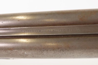 ENGLISH Antique R. HUGHES 14 Bore Double Barrel Percussion SHOTGUN ENGRAVED British SIDE x SIDE with GAME SCENE ENGRAVING - Image 16 of 25