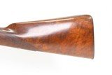 ENGLISH Antique R. HUGHES 14 Bore Double Barrel Percussion SHOTGUN ENGRAVED British SIDE x SIDE with GAME SCENE ENGRAVING - Image 24 of 25