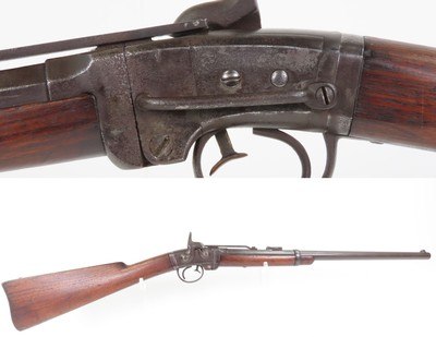 Antique CIVIL WAR Mass Arms POULTNEY & TRIMBLE Smith Patent CAVALRY Carbine Extensively Used by Many Cavalry Units During War - Image 1 of 21