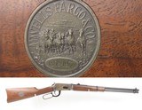In the Box WINCHESTER M94 WELLS FARGO Commemorative SADDLE RING CARBINE .30 1977 mfr. .30-30 Caliber SADDLE RING LEVER ACTION - Image 1 of 25