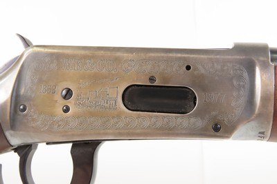 In the Box WINCHESTER M94 WELLS FARGO Commemorative SADDLE RING CARBINE .30 1977 mfr. .30-30 Caliber SADDLE RING LEVER ACTION - Image 6 of 25