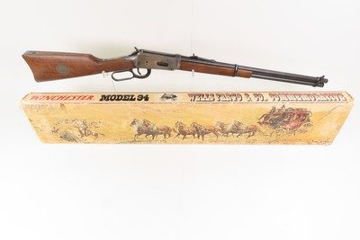 In the Box WINCHESTER M94 WELLS FARGO Commemorative SADDLE RING CARBINE .30 1977 mfr. .30-30 Caliber SADDLE RING LEVER ACTION - Image 25 of 25