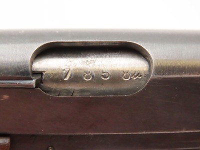 GERMAN OCCUPATION Belgian Herstal M1922 Third Reich “BRING BACK” Pistol C&R HOLSTER with “EAGLE/140” & “EAGLE/SWASTIKA” Proofs - Image 16 of 25