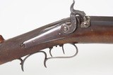 HEAVY BARREL Antique ALLEN & THURBER .45 Cal. HOMESTEAD|HUNTING Long RifleHalf-Stock Longarm Made in Worcester, Massachusetts - 7 of 25