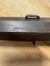 HEAVY BARREL Antique ALLEN & THURBER .45 Cal. HOMESTEAD|HUNTING Long RifleHalf-Stock Longarm Made in Worcester, Massachusetts - 25 of 25