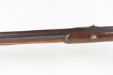 HEAVY BARREL Antique ALLEN & THURBER .45 Cal. HOMESTEAD|HUNTING Long RifleHalf-Stock Longarm Made in Worcester, Massachusetts - 19 of 25