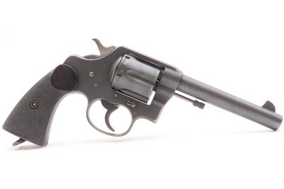 1915 COLT “NEW SERVICE” .45 Double Action C&R Revolver WWI Era CANADIAN PROOFED Large Frame WORLD WAR I Handgun - Image 1 of 20