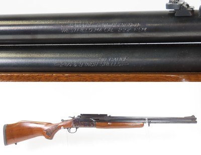 c1982 SAVAGE M24V OVER/UNDER Combination .222 REM Rifle & 20 gauge ShotgunSuccessor of the STEVENS MODEL 22-410 - Image 1 of 22