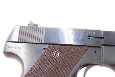 1950 mfr. HIGH STANDARD “Model G-B” .22 LR RF Semi-Auto TARGET Pistol C&RPLINKER with Reputation for RELIABILITY & ACCURACY - Image 6 of 18