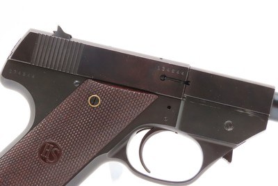 1950 mfr. HIGH STANDARD “Model G-B” .22 LR RF Semi-Auto TARGET Pistol C&RPLINKER with Reputation for RELIABILITY & ACCURACY - Image 4 of 18