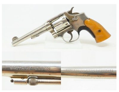 SMITH & WESSON .38 Military & Police Model of 1905 .38 SPECIAL Revolver C&R DOUBLE ACTION 4th Change w/PACHMAYR GRIPS - Image 1 of 21