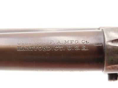 LETTERED COLT M1877 THUNDERER .41 Colt DOUBLE ACTION Revolver C&RShipped to WITTE HARDWARE in STL, MO in 1904 During the World’s Fair - Image 10 of 20