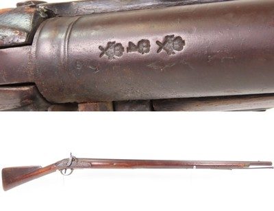 “TOWER & CROWN/GR” Antique BROWN BESS Pattern PERCUSSION CONVERSION MusketNapoleonic Wars Musket/Possible CONFEDERATE IMPORT - Image 1 of 25
