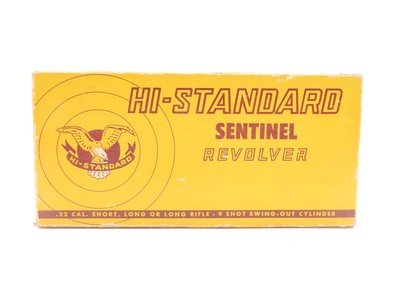 Factory Boxed HIGH STANDARD “R100 Sentinel” .22 S, L, LR “TACKLE BOX” Pistol C&RMade Circa 1955 with Matching Box - Image 2 of 22