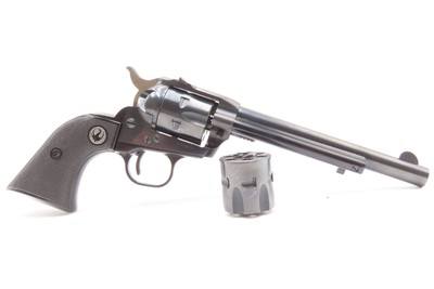 c1963 FACTORY Boxed RUGER SINGLE SIX Convertible 3-SCREW FRAME Revolver C&R With Desirable .22 MAGNUM & S, L, LR Cylinders - Image 4 of 22