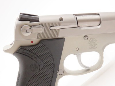 Factory Boxed SMITH & WESSON M3913 9x19mm Luger Pistol c1990s COMPACT Stainless 3-1/2” CONCEAL & CARRY Handgun - Image 20 of 21