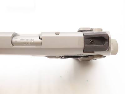 Factory Boxed SMITH & WESSON M3913 9x19mm Luger Pistol c1990s COMPACT Stainless 3-1/2” CONCEAL & CARRY Handgun - Image 11 of 21