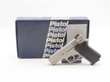 Factory Boxed SMITH & WESSON M3913 9x19mm Luger Pistol c1990s COMPACT Stainless 3-1/2” CONCEAL & CARRY Handgun - Image 2 of 21