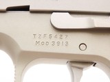 Factory Boxed SMITH & WESSON M3913 9x19mm Luger Pistol c1990s COMPACT Stainless 3-1/2” CONCEAL & CARRY Handgun - Image 8 of 21