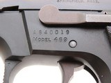 S&W Factory Lettered LOW SERIAL SMITH & WESSON M469 9mm Pistol Made in 1984 EARLY Compact 3-1/2” LNIB - Image 6 of 25