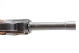 WWII MAUSER s/42 Code 1936 Date GERMAN Luger P.08 Pistol 9mm C&R w/HOLSTERTHIRD REICH Sidearm with Rig & 2 Magazines - Image 11 of 19
