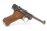 WWII MAUSER s/42 Code 1936 Date GERMAN Luger P.08 Pistol 9mm C&R w/HOLSTERTHIRD REICH Sidearm with Rig & 2 Magazines - Image 9 of 19