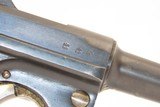 WWII MAUSER s/42 Code 1936 Date GERMAN Luger P.08 Pistol 9mm C&R w/HOLSTERTHIRD REICH Sidearm with Rig & 2 Magazines - Image 8 of 19