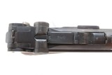 WWII MAUSER s/42 Code 1936 Date GERMAN Luger P.08 Pistol 9mm C&R w/HOLSTERTHIRD REICH Sidearm with Rig & 2 Magazines - Image 3 of 19