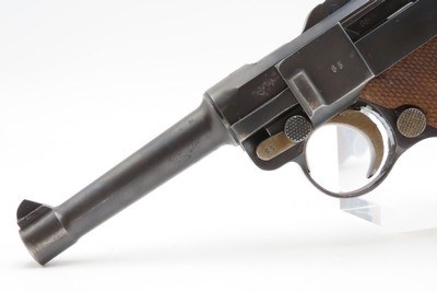 WWII MAUSER s/42 Code 1936 Date GERMAN Luger P.08 Pistol 9mm C&R w/HOLSTERTHIRD REICH Sidearm with Rig & 2 Magazines - Image 16 of 19