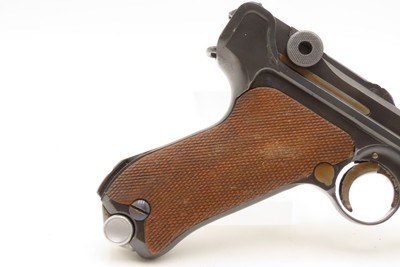 WWII MAUSER s/42 Code 1936 Date GERMAN Luger P.08 Pistol 9mm C&R w/HOLSTERTHIRD REICH Sidearm with Rig & 2 Magazines - Image 14 of 19