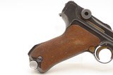 WWII MAUSER s/42 Code 1936 Date GERMAN Luger P.08 Pistol 9mm C&R w/HOLSTERTHIRD REICH Sidearm with Rig & 2 Magazines - Image 14 of 19