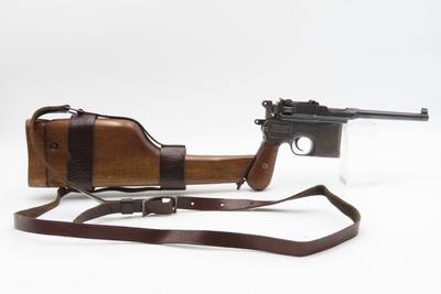 Pre-WWI German MAUSER C96 Broomhandle Pistol 7.63mm C&R w/HOLSTER STOCK RIG Type Used by WINSTON CHURCHILL in the BOER WARS - Image 3 of 18