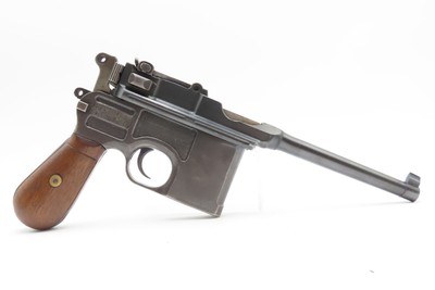 Pre-WWI German MAUSER C96 Broomhandle Pistol 7.63mm C&R w/HOLSTER STOCK RIG Type Used by WINSTON CHURCHILL in the BOER WARS - Image 4 of 18