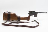 Pre-WWI German MAUSER C96 Broomhandle Pistol 7.63mm C&R w/HOLSTER STOCK RIG Type Used by WINSTON CHURCHILL in the BOER WARS - Image 3 of 18