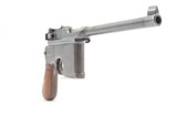 Pre-WWI German MAUSER C96 Broomhandle Pistol 7.63mm C&R w/HOLSTER STOCK RIG Type Used by WINSTON CHURCHILL in the BOER WARS - Image 17 of 18