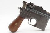 Pre-WWI German MAUSER C96 Broomhandle Pistol 7.63mm C&R w/HOLSTER STOCK RIG Type Used by WINSTON CHURCHILL in the BOER WARS - Image 6 of 18