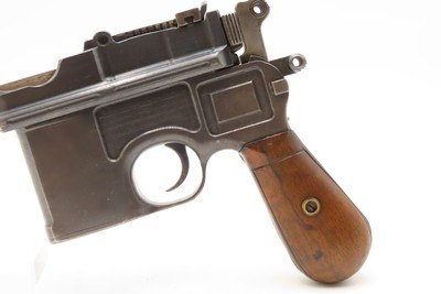 Pre-WWI German MAUSER C96 Broomhandle Pistol 7.63mm C&R w/HOLSTER STOCK RIG Type Used by WINSTON CHURCHILL in the BOER WARS - Image 16 of 18
