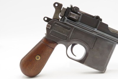 Pre-WWI German MAUSER C96 Broomhandle Pistol 7.63mm C&R w/HOLSTER STOCK RIG Type Used by WINSTON CHURCHILL in the BOER WARS - Image 6 of 18