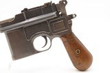 Pre-WWI German MAUSER C96 Broomhandle Pistol 7.63mm C&R w/HOLSTER STOCK RIG Type Used by WINSTON CHURCHILL in the BOER WARS - Image 16 of 18