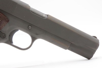 DESIREABLE “Begley” Inspected WWII U.S. COLT M1911A1 C&R w/U.S. RIA HOLSTER World War 2 JOHN S. BEGLEY “JSB” Marked Govt Model - Image 2 of 21