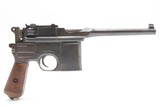 WEIMAR Era MAUSER M1896 BOLO 7.63x25mm BROOMHANDLE Pistol C&R HOLSTER STOCK Handgun Made Famous by the BOLSHEVIKS - Image 3 of 20